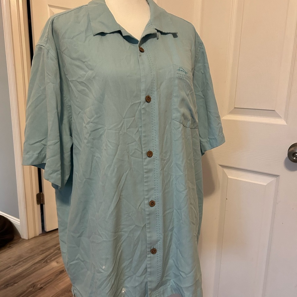 Tommy Bahama Aqua Button-Up Shirt